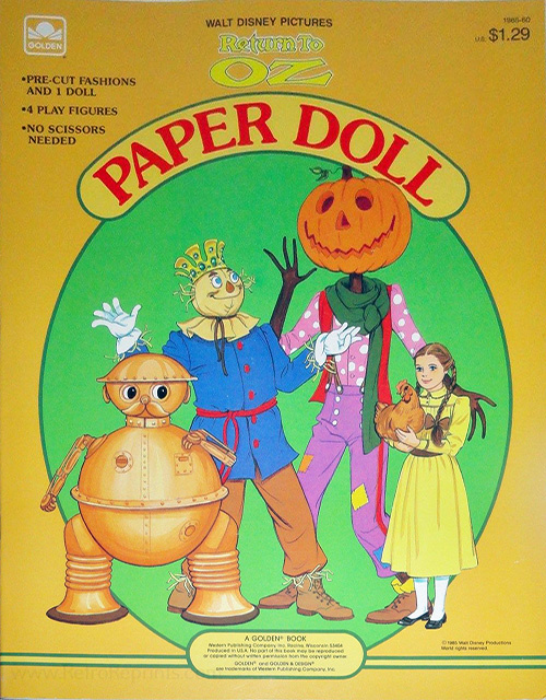 Return to Oz Paper Doll