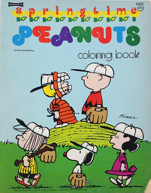Peanuts Coloring Books | Coloring Books at Retro Reprints - The world's