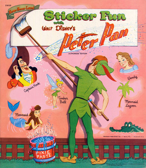 Peter Pan, Disney's Sticker Fun