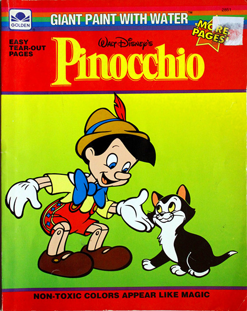 Pinocchio, Disney's Paint with Water