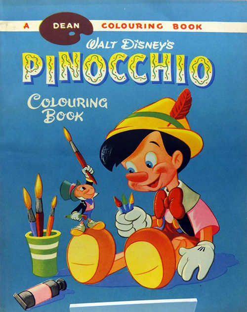 Pinocchio, Disney's Coloring Book