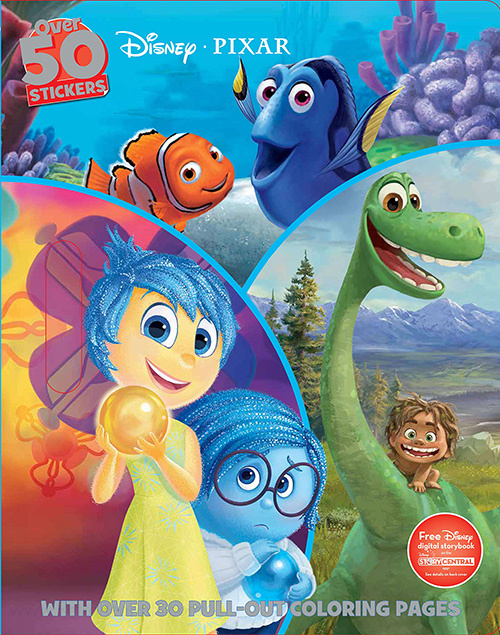 Pixar Collections Coloring Book