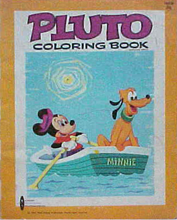 Pluto Coloring Book