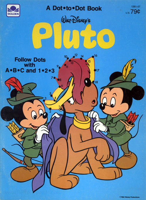 Pluto Dot to Dot Book