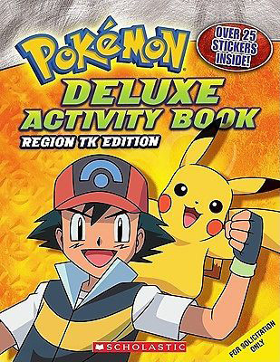 Pokemon Region TK Activity Book
