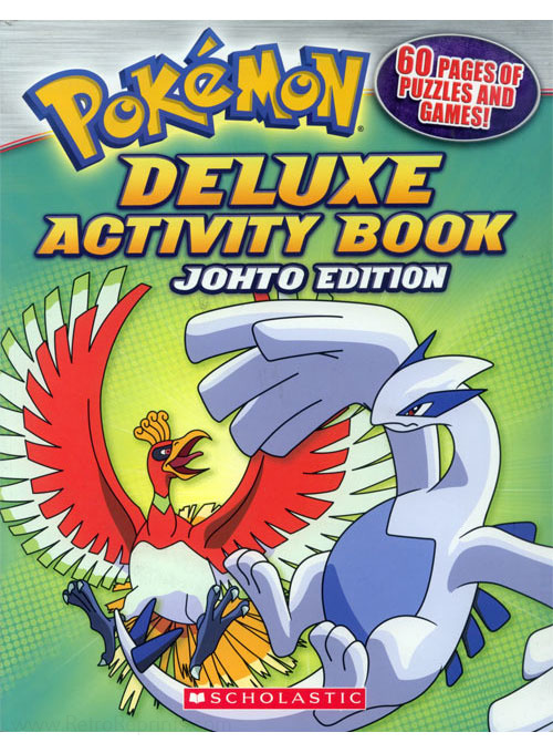 Pokemon Johto Activity Book