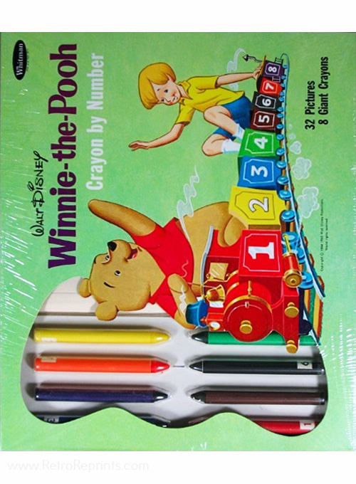 Winnie the Pooh Color by Number