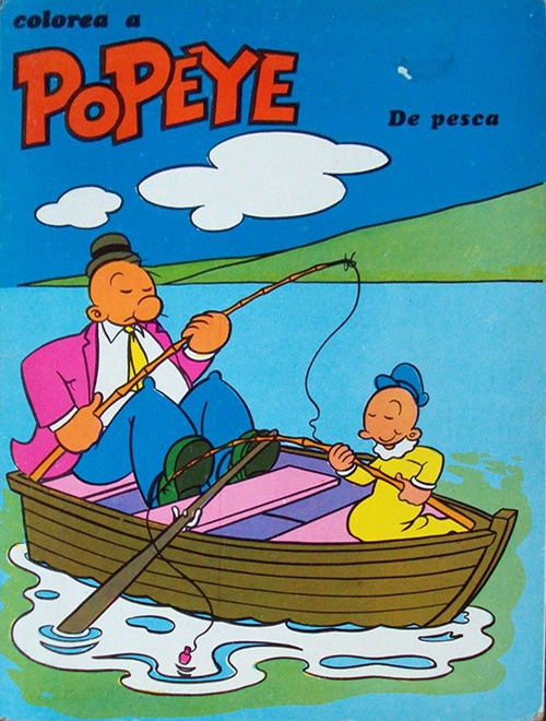 Popeye the Sailor Man Coloring Book