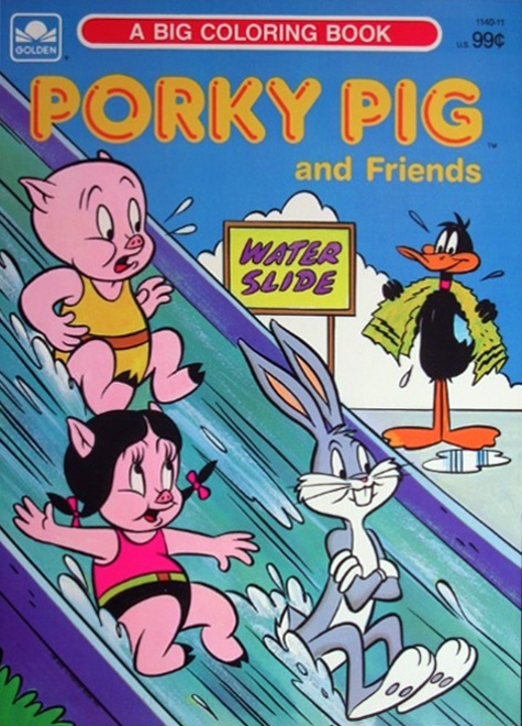 Porky Pig Coloring Book