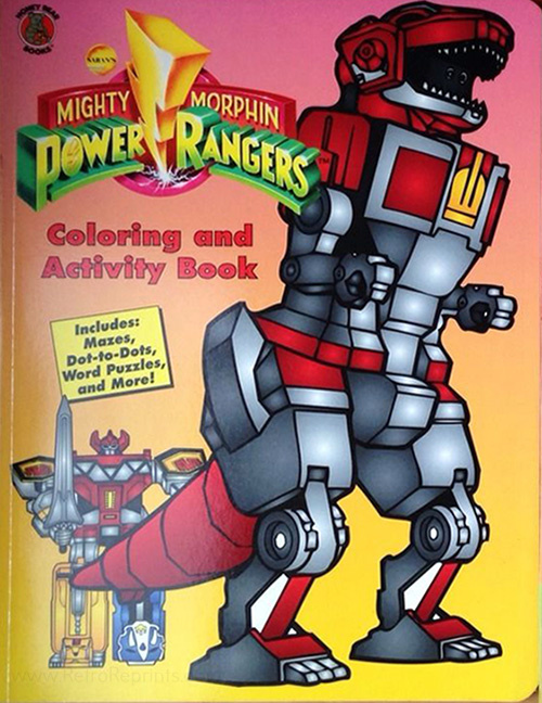 Mighty Morphin Power Rangers Color & Activity Book