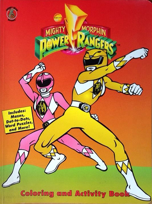 Mighty Morphin Power Rangers Color & Activity Book