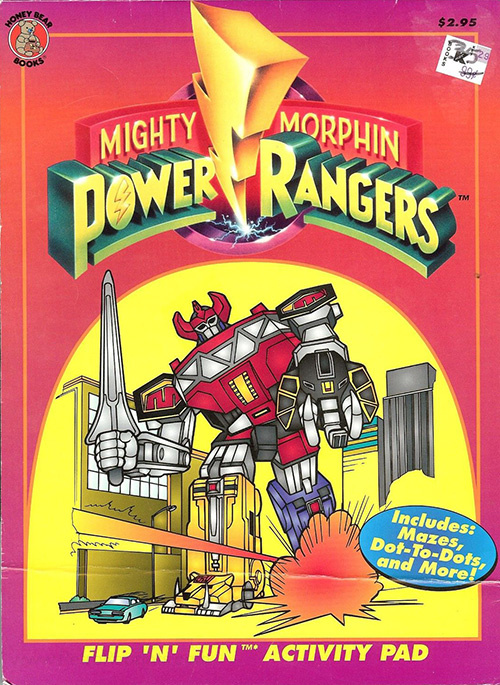 Mighty Morphin Power Rangers Activity Pad