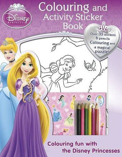 Princesses, Disney Color & Activity Book