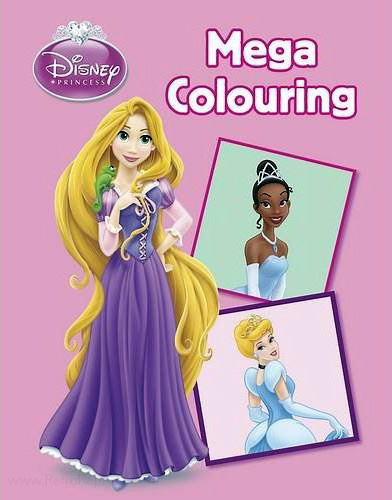 Princesses, Disney Coloring Book