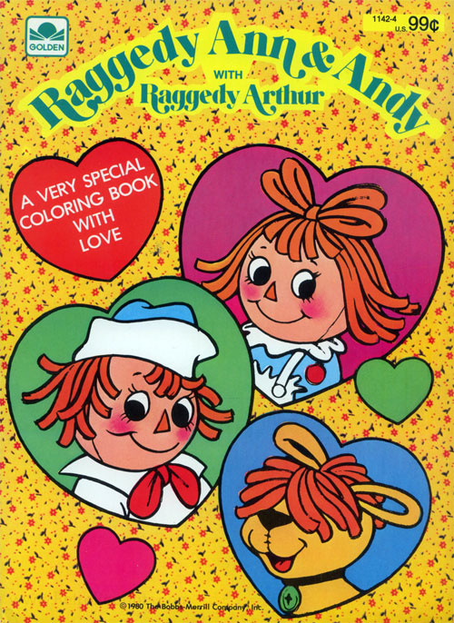 Raggedy Ann & Andy Coloring Book