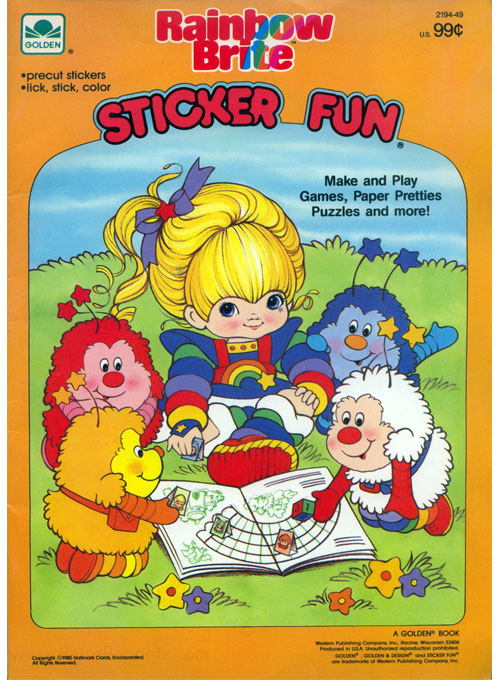 Shy: Rainbow Brite (Stickers)