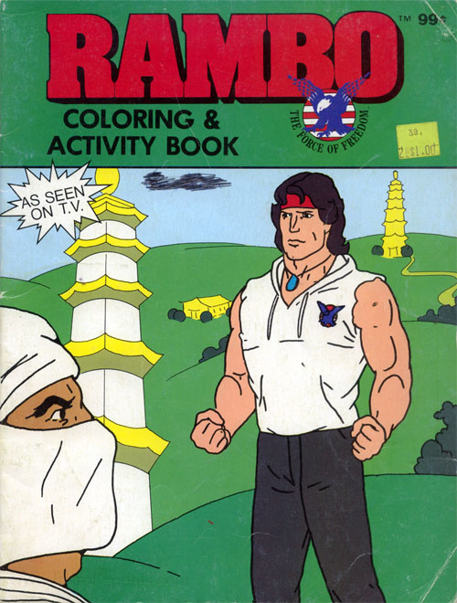 Rambo Coloring and Activity Book