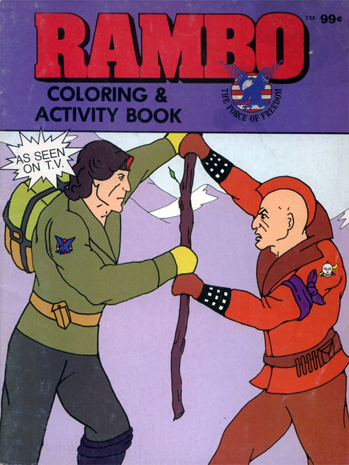 Rambo Coloring and Activity Book