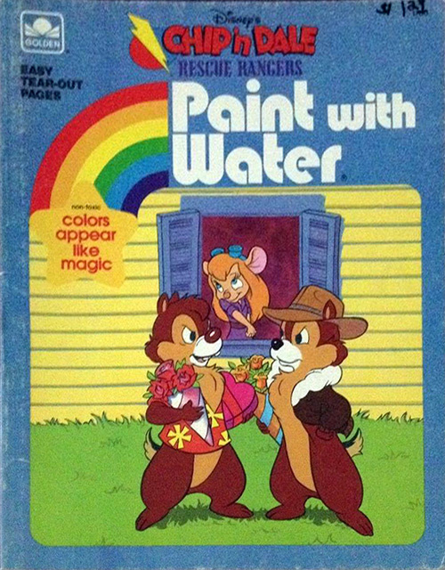 Chip 'n Dale Rescue Rangers Paint with Water