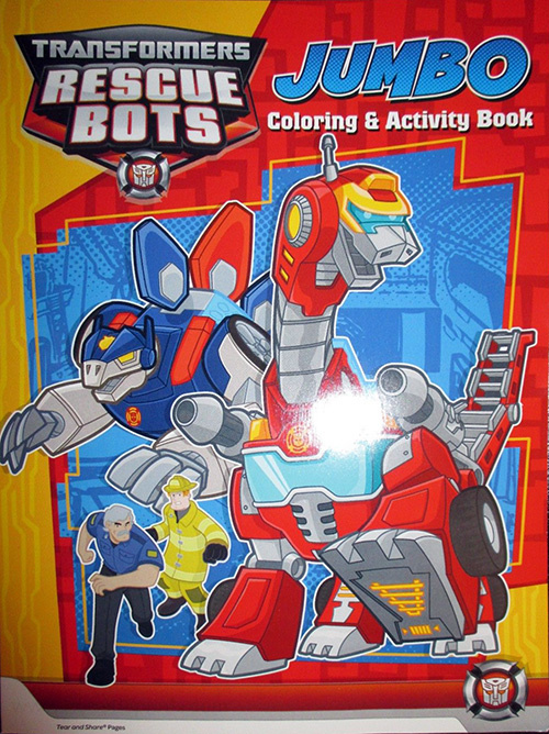 Transformers: Rescue Bots Coloring and Activity Book