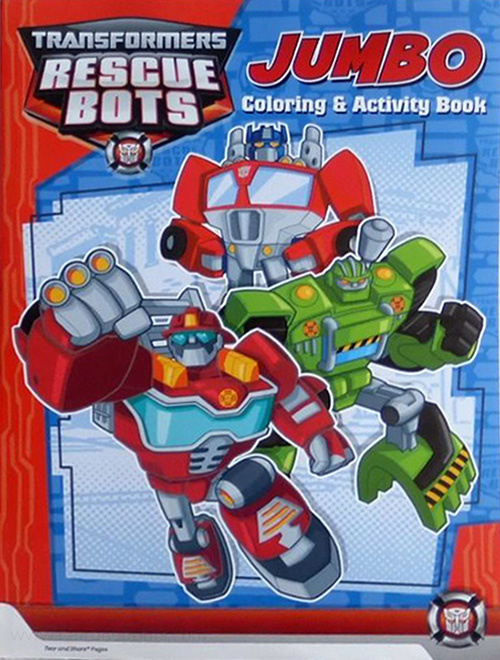 Transformers: Rescue Bots Coloring and Activity Book