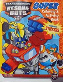 Transformers: Rescue Bots Coloring and Activity Book