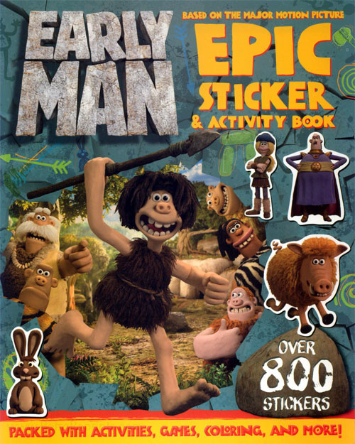 Early Man Sticker Activity Book