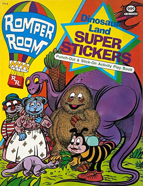 Romper Room Sticker Activity Book