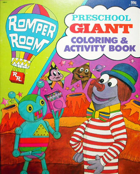 Romper Room Coloring and Activity Book