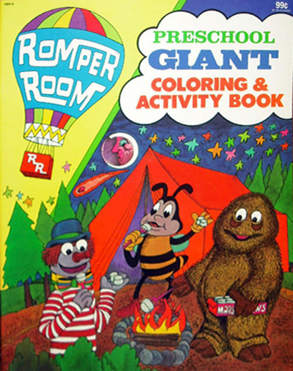 Romper Room Coloring and Activity Book