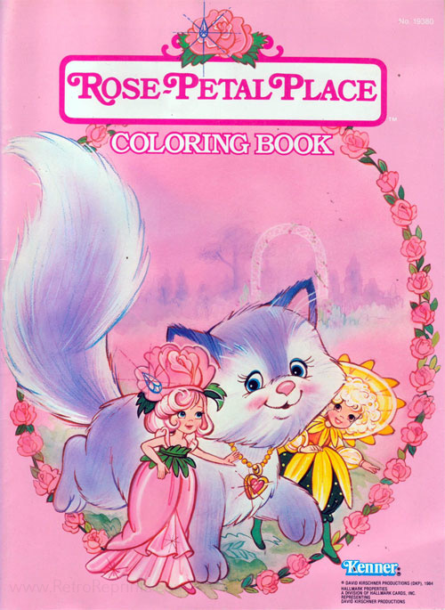 Rose Petal Place Coloring Book