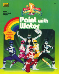 Mighty Morphin Power Rangers Paint with Water