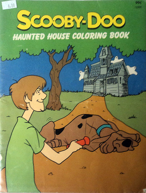 Scooby-Doo Haunted House Coloring Book
