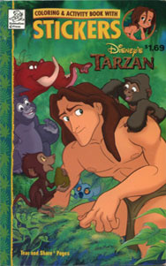 Tarzan, Disney's Coloring and Activity Book