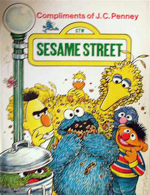 Sesame Street Coloring Book