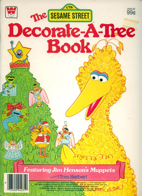 Sesame Street Decorate-a-Tree Book