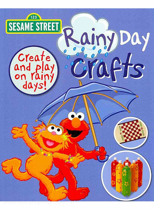 Sesame Street Rainy Day Crafts