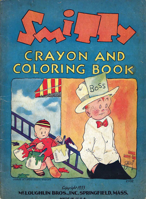 Comic Strips Smitty Coloring Book
