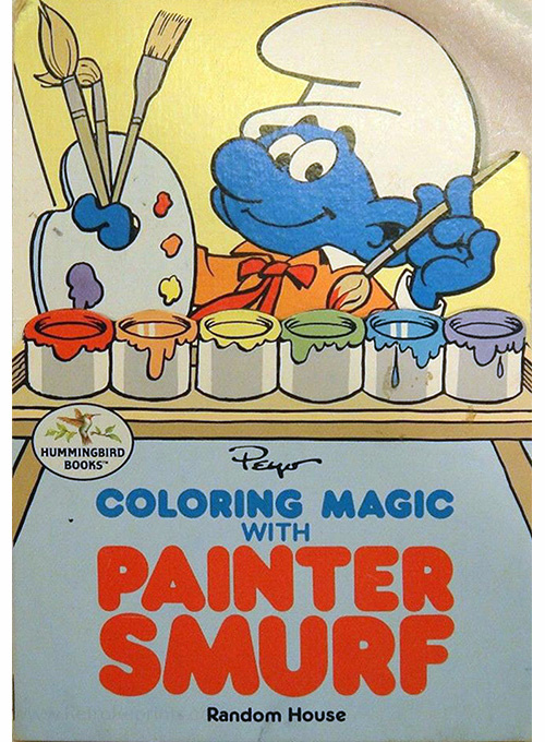 Smurfs Coloring Magic