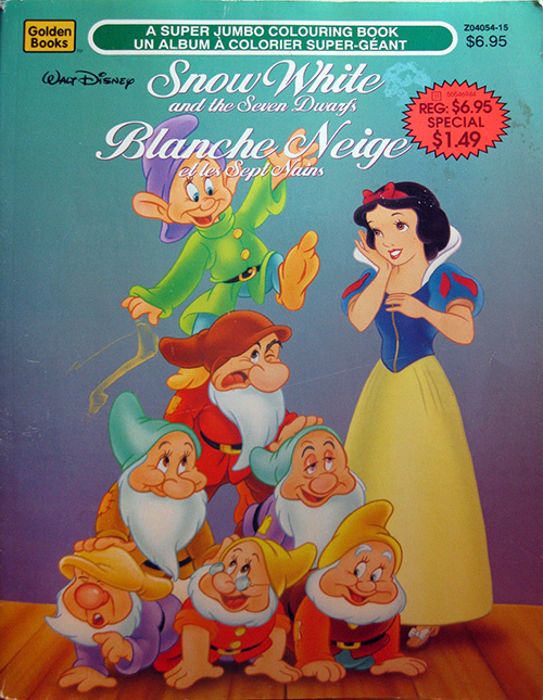 Snow White & the Seven Dwarfs Coloring and Activity Book