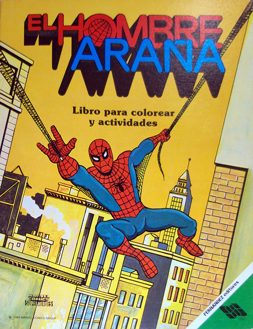 Spider-Man Coloring Book