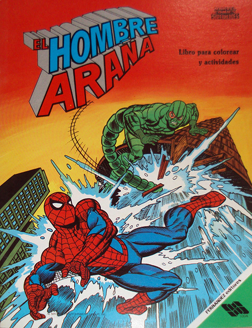 Spider-Man Coloring Book