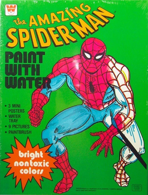 Spider-Man Paint with Water