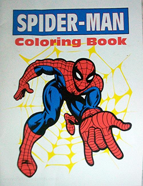 SPIDERMAN COLORING BOOK 1990