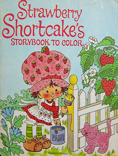 Strawberry Shortcake (1st Gen) Storybook to Color