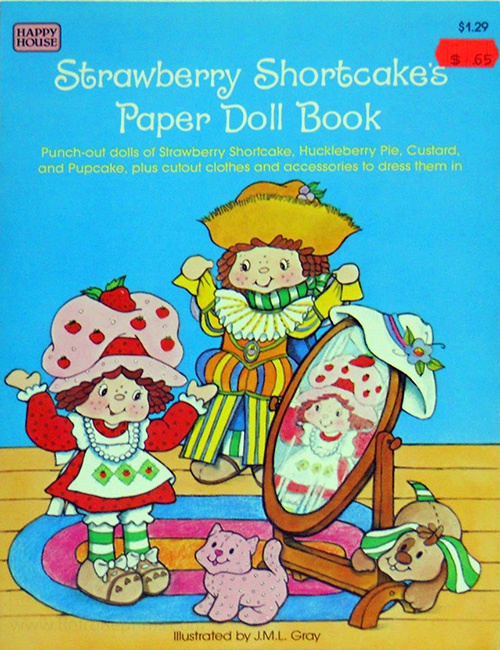 Strawberry Shortcake (1st Gen) Paper Doll