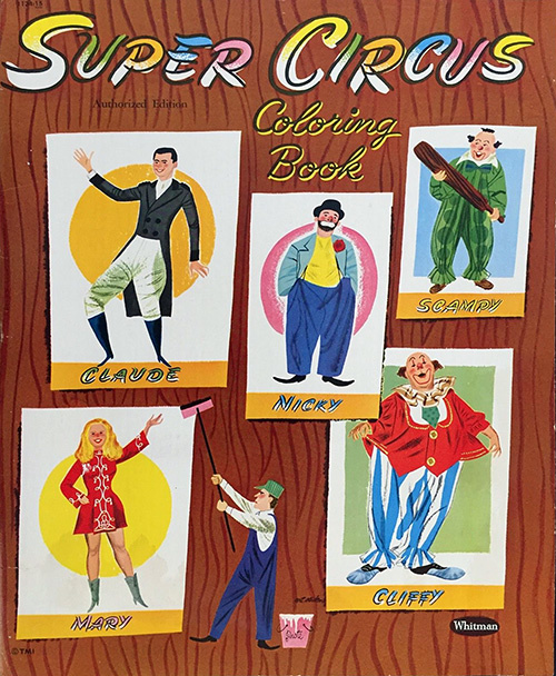 Super Circus Coloring Book