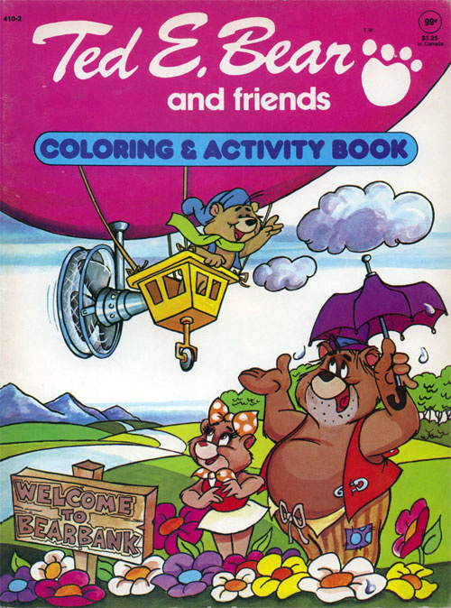 Ted E. Bear Coloring and Activity Book
