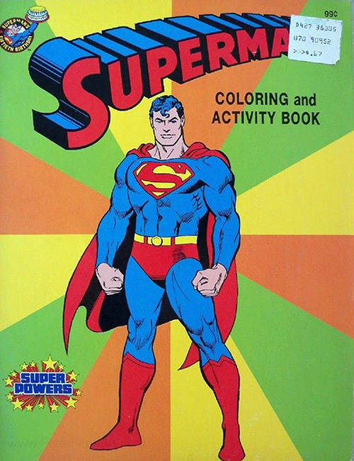 Superman Coloring and Activity Book