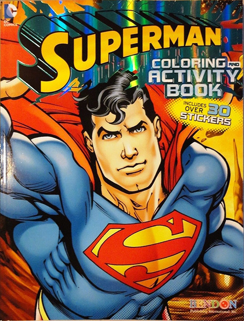 Superman Coloring and Activity Book